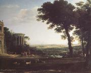 Claude Lorrain Landscape with a Sacrifice to Apolio (n03)